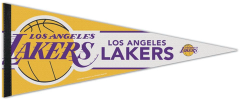 Los Angeles Lakers NBA WinCraft – 12”x30” Premium Pennant