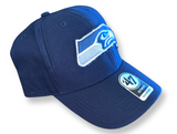 Seattle Seahawks NFL '47 – Double Legend MVP Adjustable Cap - Navy