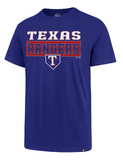 Texas Rangers MLB ’47 Brand - Silver Lining Super Rival T-Shirt