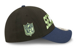 Seattle Seahawks NFL New Era - Draft 39Thirty Stretch Fit Cap