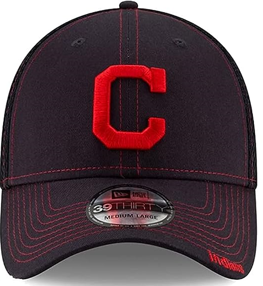 New Era 39Thirty Team Classic Stretch Fit Cap - Cleveland Indians