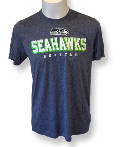 Seattle Seahawks NFL Team Apparel - Logo Headliner T-shirt