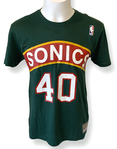 Seattle Supersonics Shawn Kemp NBA Mitchell & Ness - Player T-Shirt