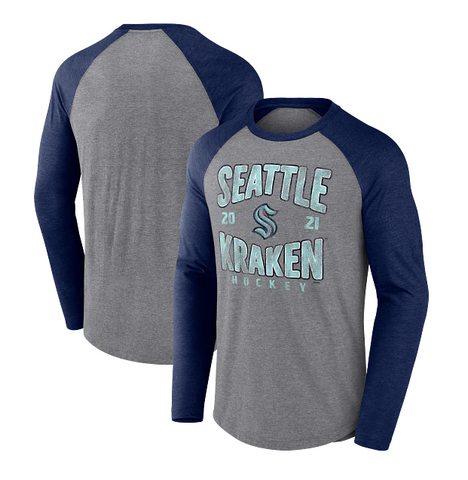 Seattle Kraken NHL Fanatics – Wave Off Long Sleeve T-Shirt