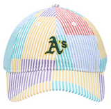 Oakland Athletics MLB New Era - Seersucker 9TWENTY Adjustable Cap