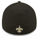 New Orleans Saints NFL New Era - Sideline 39THIRTY Coaches Flex Cap