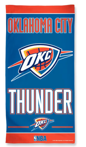 Oklahoma City Thunder NBA WinCraft - 30" x 60" Beach Towel