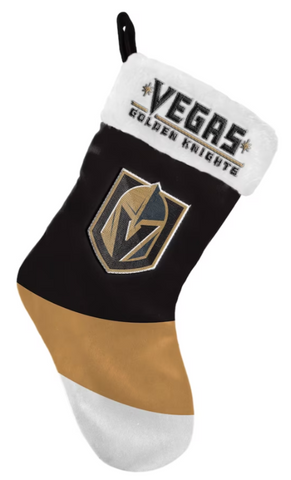 Vegas Golden Knights NHL FOCO - Colorblock Christmas Stocking