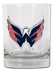 Washington Capitals NHL Logo Brands - Letterman 14oz. Rocks Glass