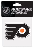 Philadelphia Flyers NHL WinCraft  - 4" x 4" Colour Perfect Cut Decal