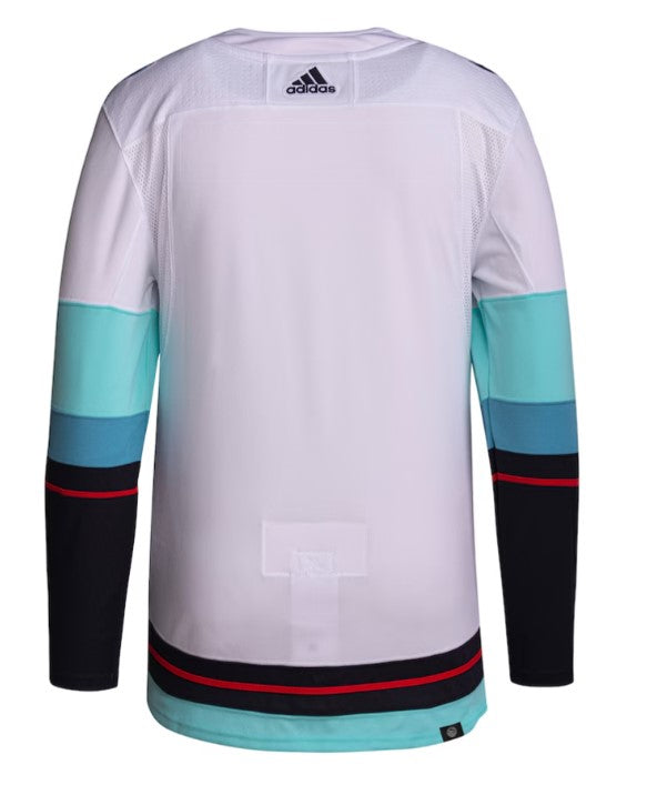 Seattle Kraken NHL adidas White Away Authentic Jersey – Pro Look