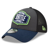 Seattle Seahawks NFL New Era - Trucker 39THIRTY Flex Cap