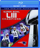 New England Patriots Super Bowl LIII Champions DVD/Blu-ray Combo