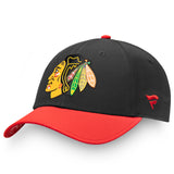 Chicago Blackhawks NHL Fanatics – Flex Fit Draft Cap
