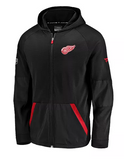 Detroit Red Wings NHL Fanatics - Pro Rinkside Gridback Full Zip Hoodie