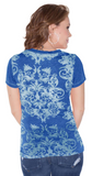New York Knicks NBA Alyssa Milano - Women's Audrey V-Neck T-Shirt