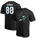 San Jose Sharks Brent Burns NHL Fanatics - Stack Alternate T-Shirt