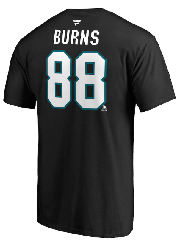 San jose sharks brent burns jersey on sale