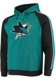 San Jose Sharks NHL Old Time Hockey - Merciless Pullover Hoodie
