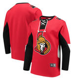 Ottawa Senators NHL Fanatics - Breakaway Lace-Up Pullover