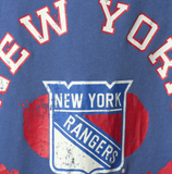 New York Rangers NHL Alyssa Milano - Women's Gridiron T-Shirt