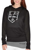 Los Angeles Kings NHL G-III Sports - Women's Kick Off Mesh Hoodie & Tank Top Set