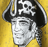 Pittsburgh Pirates Majestic Threads Cooperstown Collection 3/4-Sleeve Raglan Tri-Blend T-Shirt
