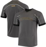Pittsburgh Pirates MLB Majestic - Intense V-Neck T-Shirt