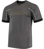 Pittsburgh Pirates MLB Majestic - Intense V-Neck T-Shirt