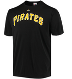 Pittsburgh Pirates MLB Majestic - Synthetic Team Logo T-Shirt