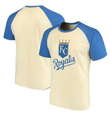 Kansas City Royals MLB Majestic Threads - Softhand Raglan T-Shirt