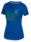 Vancouver Canucks NHL adidas - Women's Middle Shine T Shirt
