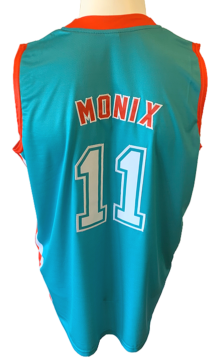 Borolin Mens Flint Tropics Movie #11 Monix Basketball Jersey