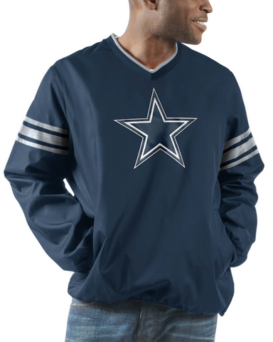 Dallas Cowboys NFL GIII Sports - Team V-Neck Pullover Jacket