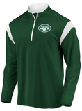 New York Jets NFL Fanatics - Iconic Defender ¼ Zip Jacket