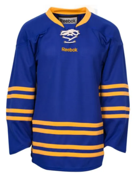 Buffalo Sabres NHL Reebok Edge Practice Jersey Blue 3rd