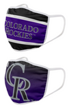 Colorado Rockies MLB FOCO - Adult Face Covering 2-Pack