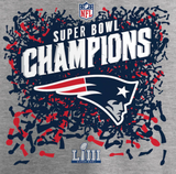 New England Patriots NFL Fanatics - Super Bowl LIII Champions Long Sleeve T-Shirt