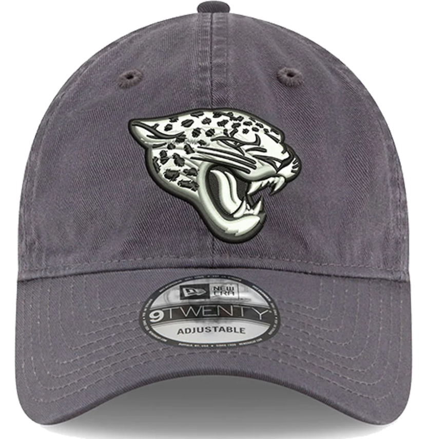 New Era Jacksonville Jaguars Black Core Classic 9TWENTY Adjustable Hat