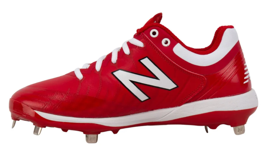 All red baseball cleats on sale