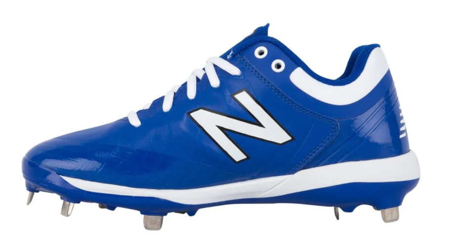 Baby blue new balance cleats top