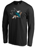 San Jose Sharks NHL Fanatics - Primary Logo Long Sleeve T-Shirt