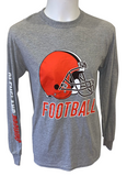 Cleveland Browns NFL Junk Food – Big Logo Long Sleeve T-Shirt