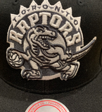 Toronto Raptors NBA Mitchell & Ness  - HWC XL Black Dub Snapback Cap