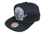 Toronto Raptors NBA Mitchell & Ness  - HWC XL Black Dub Snapback Cap