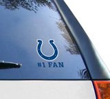 Indianapolis Colts NFL WinCraft - #1 Fan 3" X 4" Multi-use Decal