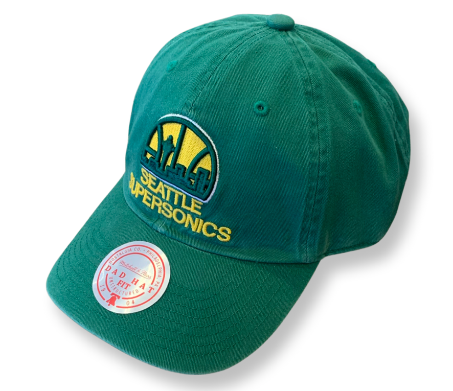 Seattle Supersonics NBA Mitchell & Ness – HWC Dad Cap – Pro Look