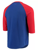 Texas Rangers MLB Majestic - This Season 3/4-Sleeve Tri-Blend T-Shirt