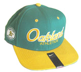 Athletics MLB Nike – 2Tone Snapback Script Cap