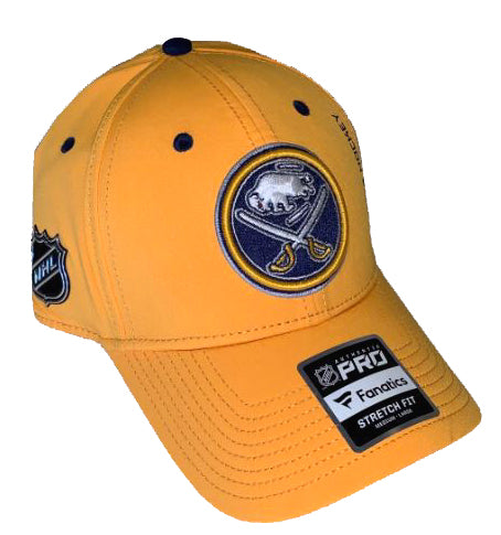 Buffalo Sabres NHL Fanatics - Pro Rinkside Gold Speed Flex Cap